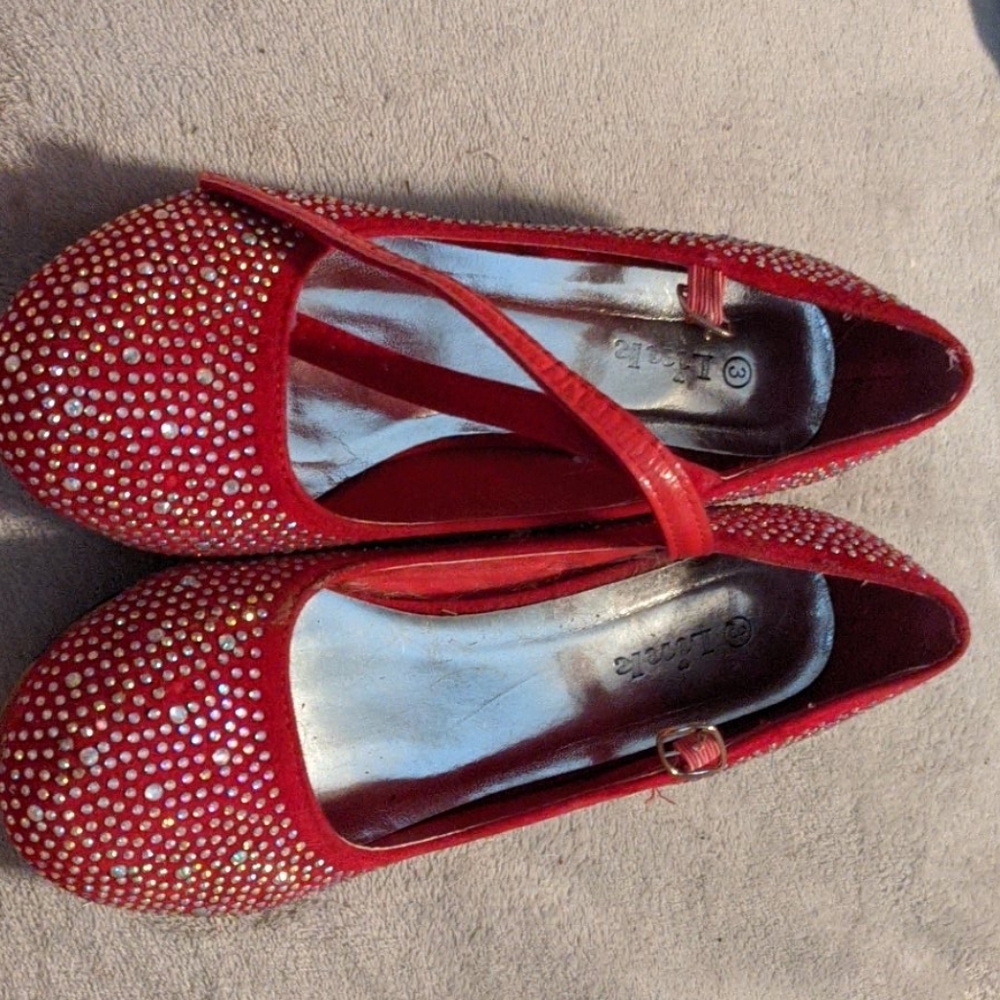 Red high heels
